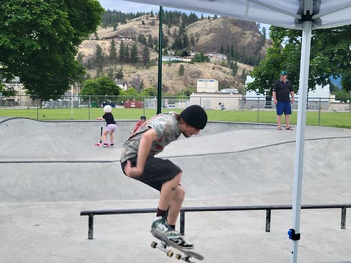 Skaters gathering at the park